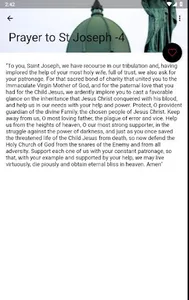 Prayer to St Joseph screenshot 12