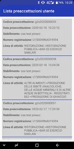 Preaccettazione GISA screenshot 7