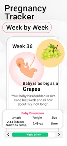 Pregnancy Tracker & Calculator screenshot 1