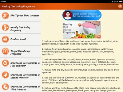 Pregnancy Tips Diet Nutrition screenshot 18