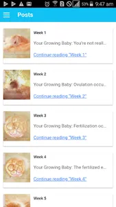 Pregnancy Week By Week pics wi screenshot 2