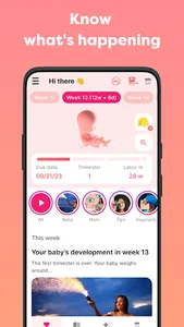 Pregnancy tracker week by week screenshot 11