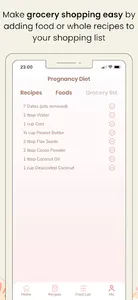 Pregnancy Diet: Food & Recipes screenshot 4