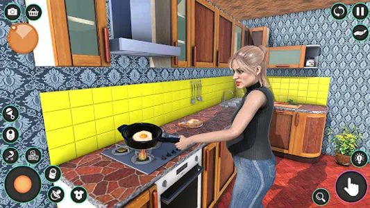 Pregnant Mom Family Game 3D screenshot 15