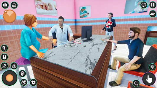 Pregnant Mom Family Game 3D screenshot 27