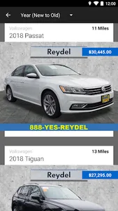 Reydel Volkswagen DealerApp screenshot 2