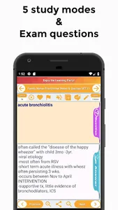 Family Nurse Practionner Exam  screenshot 3