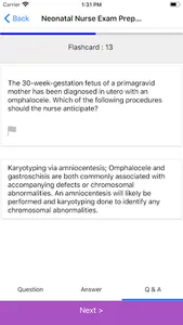 Neonatal Nursing Exam Prep: Fl screenshot 1