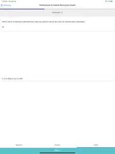 Best PHR Exam Prep Cours MCQ Q screenshot 16