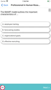 Best PHR Exam Prep Cours MCQ Q screenshot 3