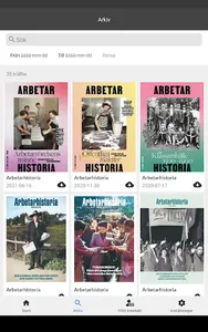 Arbetarhistoria screenshot 3