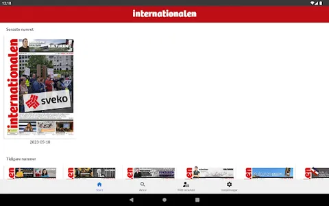 Internationalen Digital screenshot 4