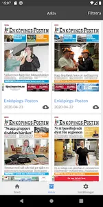 E-tidning Eposten screenshot 1