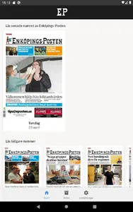 E-tidning Eposten screenshot 2