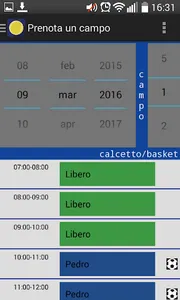 Prenotazione Campi Online screenshot 1