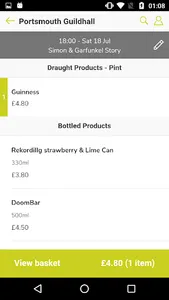 Portsmouth Guildhall Bars screenshot 1