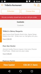 TriBeCa Restaurant screenshot 1
