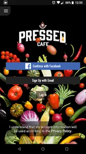 Pressed Cafe screenshot 0
