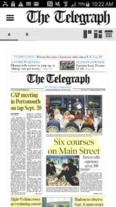 Nashua Telegraph screenshot 1