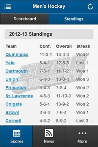 ECAC Hockey Front Row screenshot 2