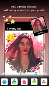 Pretty face - Makeup Editor Ap screenshot 1
