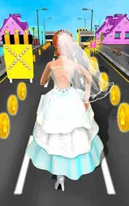 Bride Run Wedding Runner Game screenshot 1