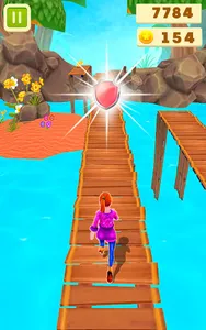 Princess Island Running Games screenshot 2