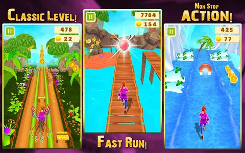 Princess Island Running Games screenshot 4