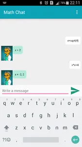 Math Chat screenshot 3