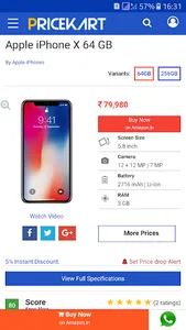 Price Comparison Shopping App  screenshot 1