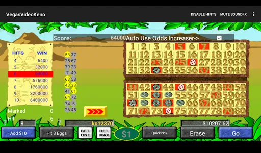 Vegas Video Keno screenshot 7