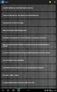 Attitude Quotes,Status message screenshot 19