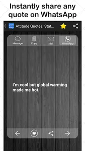 Attitude Quotes,Status message screenshot 4