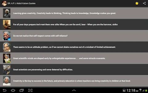 DR. A.P.J. Abdul Kalam Quotes screenshot 17