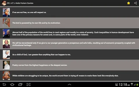 DR. A.P.J. Abdul Kalam Quotes screenshot 18