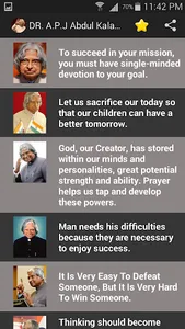 DR. A.P.J. Abdul Kalam Quotes screenshot 2