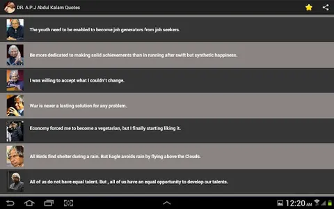DR. A.P.J. Abdul Kalam Quotes screenshot 20