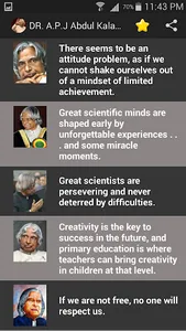 DR. A.P.J. Abdul Kalam Quotes screenshot 7