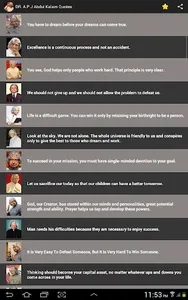 DR. A.P.J. Abdul Kalam Quotes screenshot 8