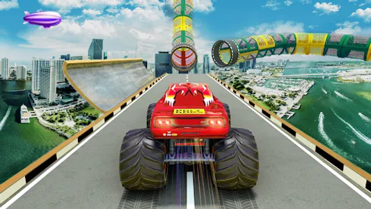 Monster Truck Stunt - Car Game screenshot 1