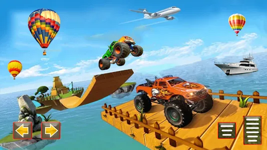 Monster Truck Stunt - Car Game screenshot 2