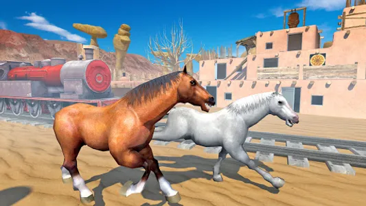 Horse Games - Virtual Horse Si screenshot 1