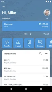 PrimeTrust FCU Mobile screenshot 1