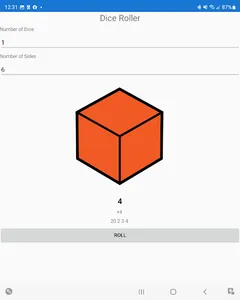 Dice Roller screenshot 2