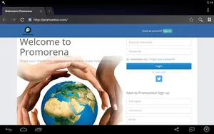 Promorena Social Network screenshot 0