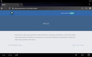 Promorena Social Network screenshot 1