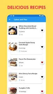Desserts - Cake, Pies Recipes screenshot 1