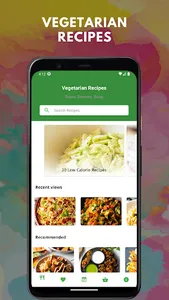 Vegetarian Recipes Offline App screenshot 0