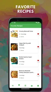 Vegetarian Recipes Offline App screenshot 2