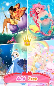 Princess Color by Number Game screenshot 4